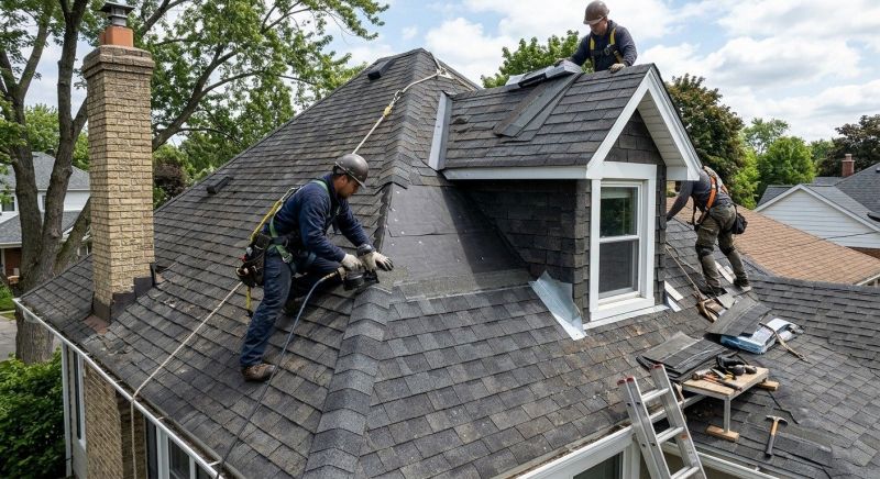 A Frame Roof Repair in Evergreen, CO