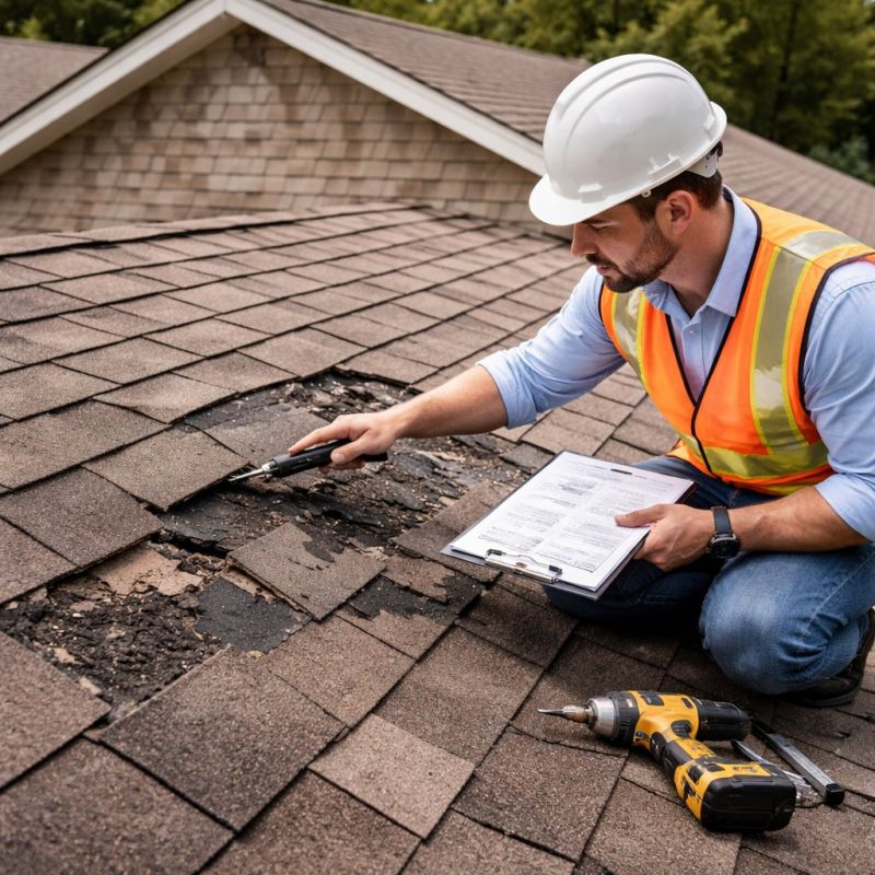 Asphalt Roof Inspection in Evergreen, CO