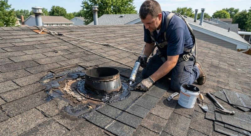 Asphalt Roof Leak Repair in Bailey, CO