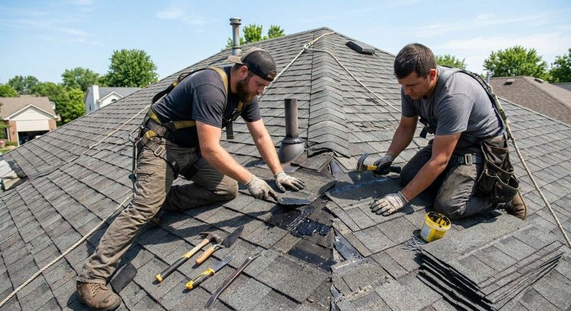 Asphalt Roof Repair in Conifer, CO