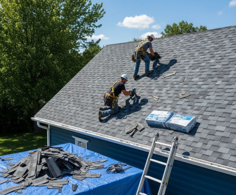 Asphalt Roof Replacement in Denver, CO