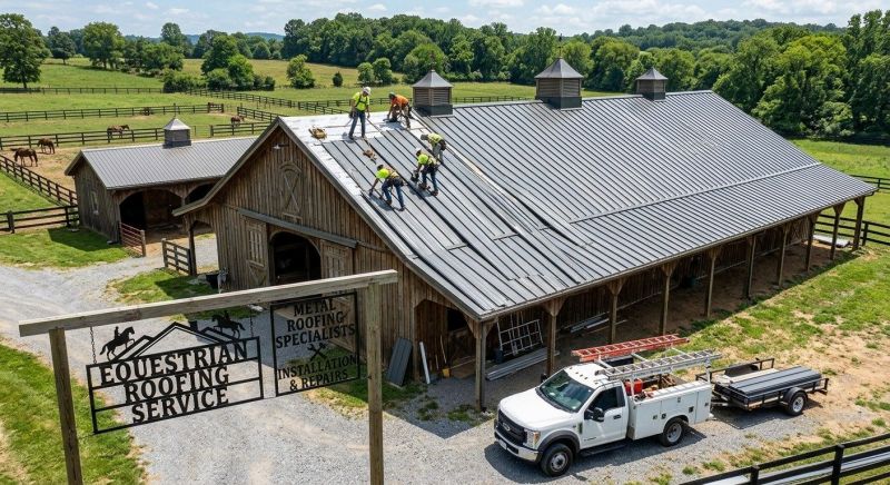 Barn Roof Installation in Evergreen, CO