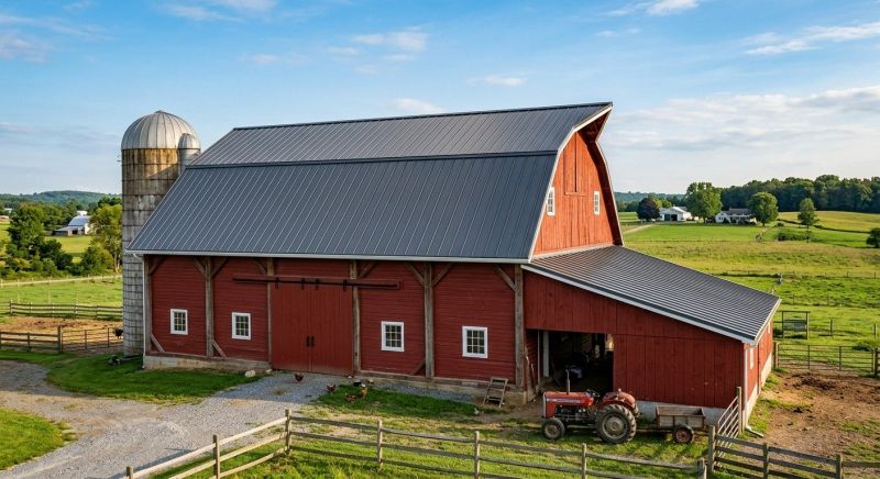 Barn Roof Replacement in Gilpin County, CO