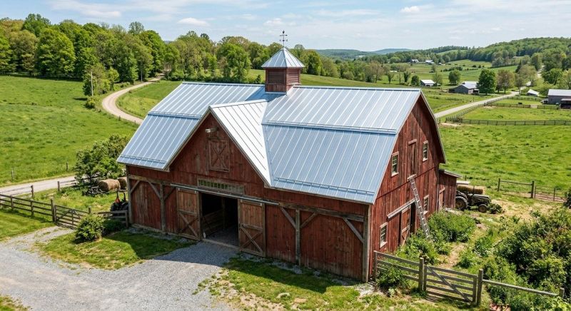 Barn Roof Replacement in Evergreen, CO