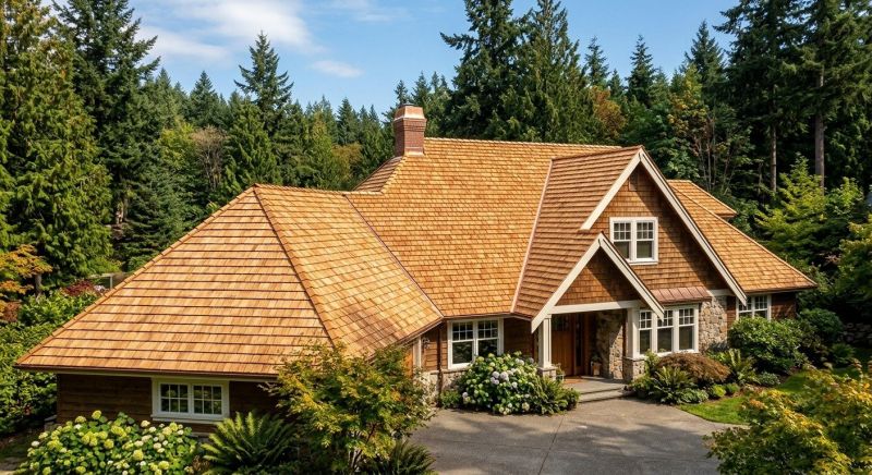 Cedar Roof Construction in Evergreen, CO