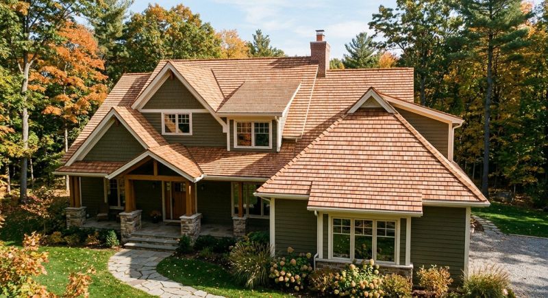 Cedar Roof Construction in Evergreen, CO