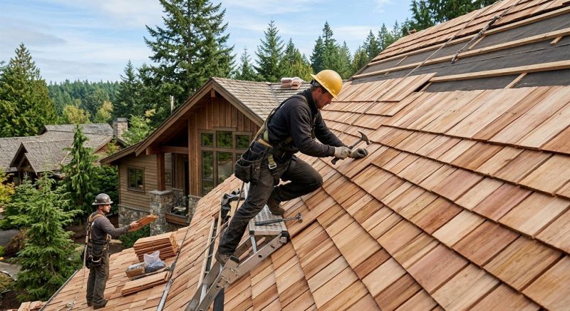 Cedar Roof Installation in Golden, CO