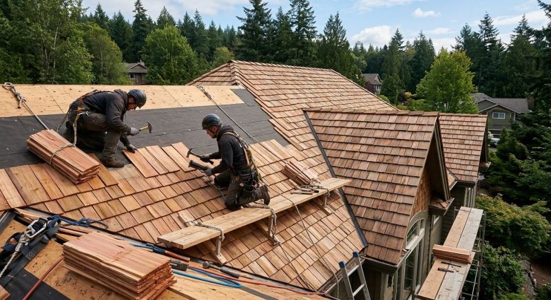 Cedar Roof Installation in Jefferson County, CO