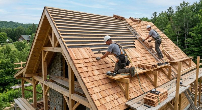 Cedar Roof Installation in Westminster, CO