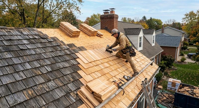 Cedar Roof Replacement in Littleton, CO