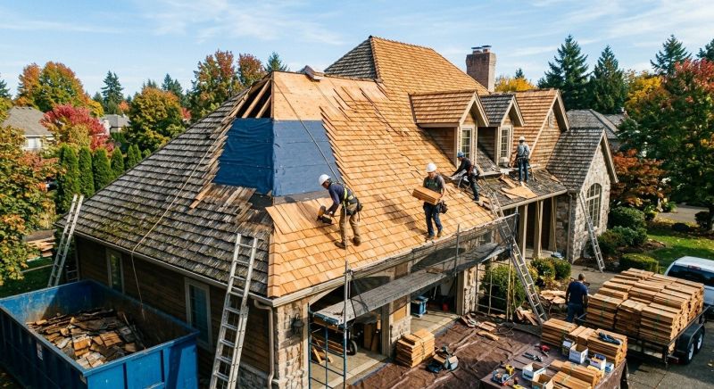 Cedar Roof Replacement in Westminster, CO
