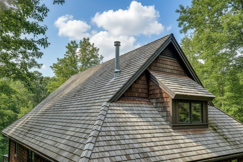 Cedar Shake Roof Replacement in Evergreen, CO