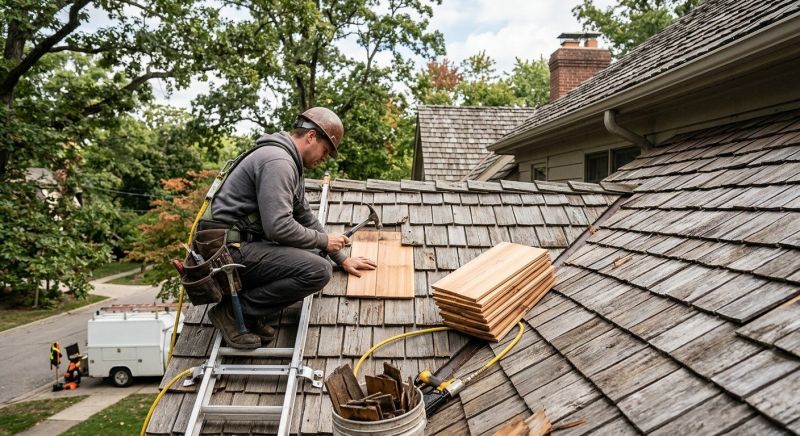 Cedar Shingles Repair in Bailey, CO