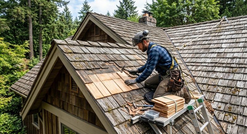 Cedar Shingles Repair in Golden, CO