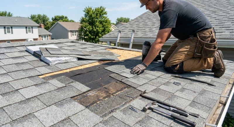Composite Roof Repair in Evergreen, CO