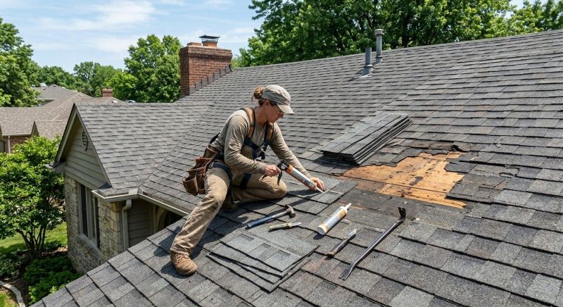 Composite Shingle Repair in Evergreen, CO