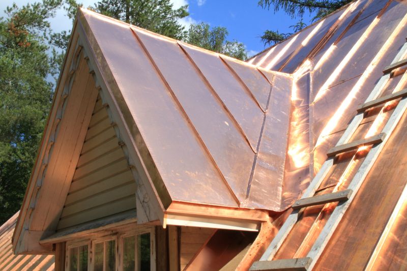 Copper Roof Installation in Evergreen, CO