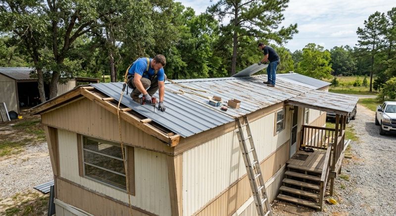 Corrugated Roof Repair in Morrison, CO