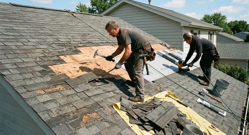 Damaged Roof Repair in Denver County, CO