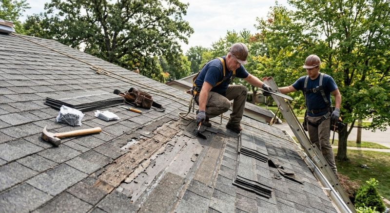 Damaged Roof Repair in Evergreen, CO