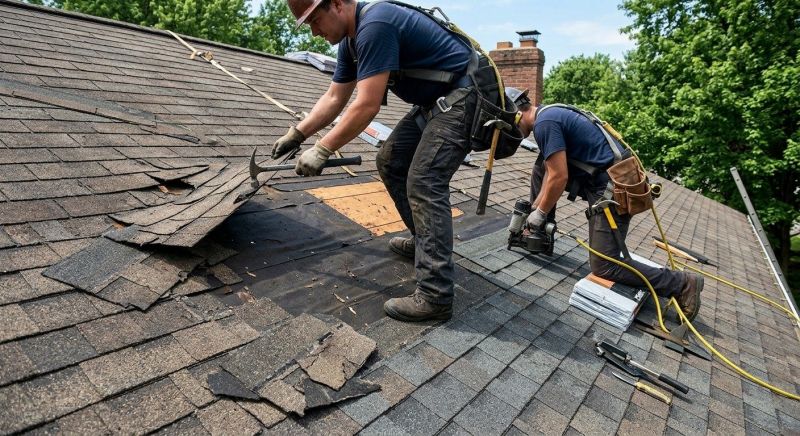 Damaged Roof Repair in Westminster, CO