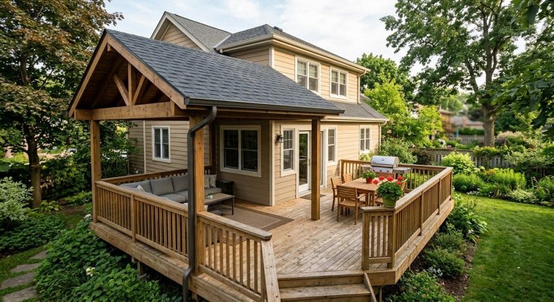 Deck Roof Construction in Evergreen, CO