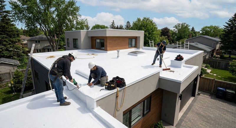 Flat Roof Installation in Black Hawk, CO