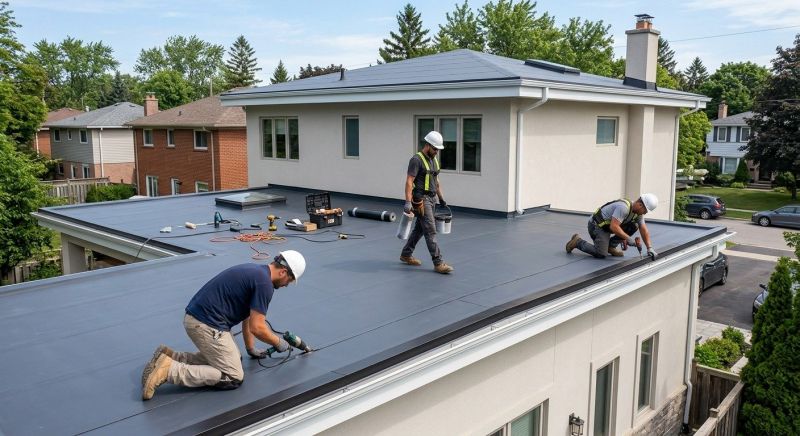 Flat Roof Installation in Wheat Ridge, CO