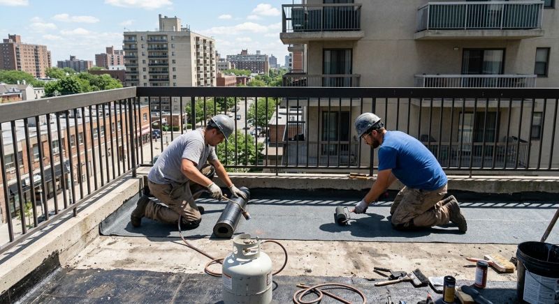 Flat Roof Repair in Denver County, CO