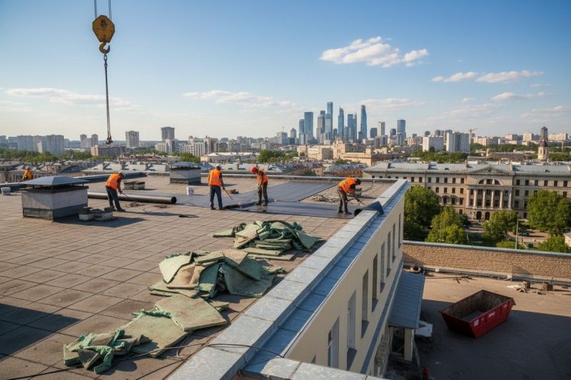 Flat Roof Replacement in Arvada, CO