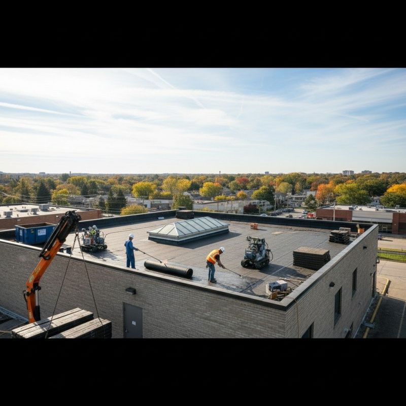 Flat Roof Replacement in Englewood, CO