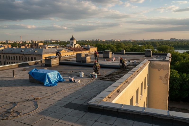 Flat Roof Replacement in Golden, CO