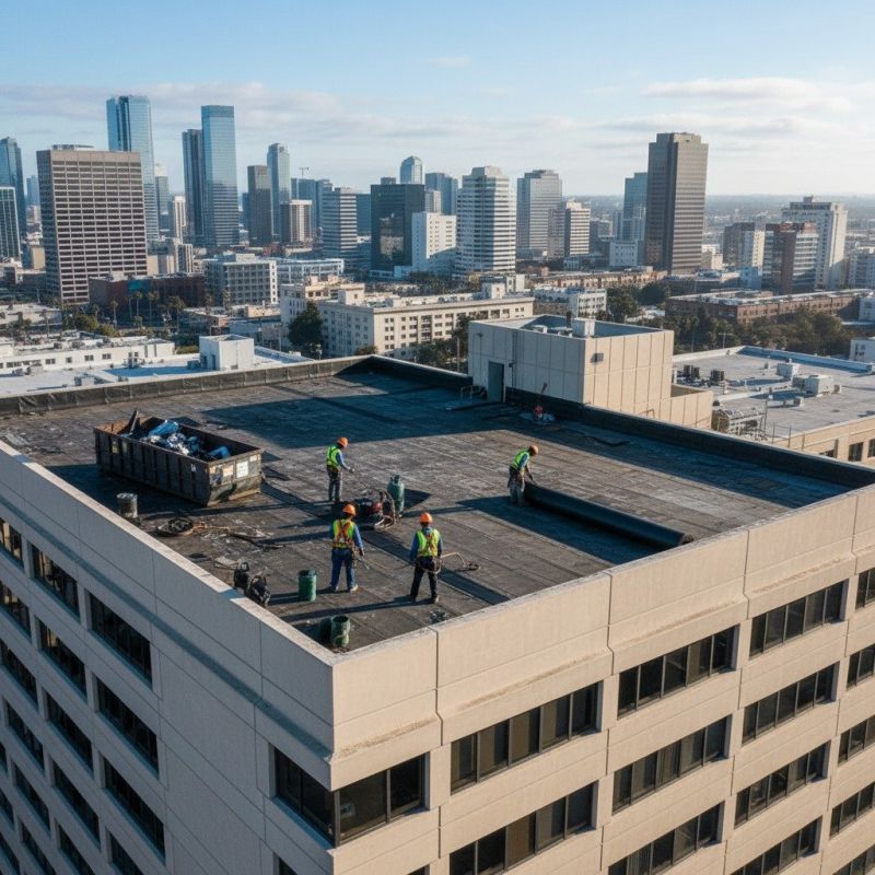 Flat Roof Replacement in Wheat Ridge, CO