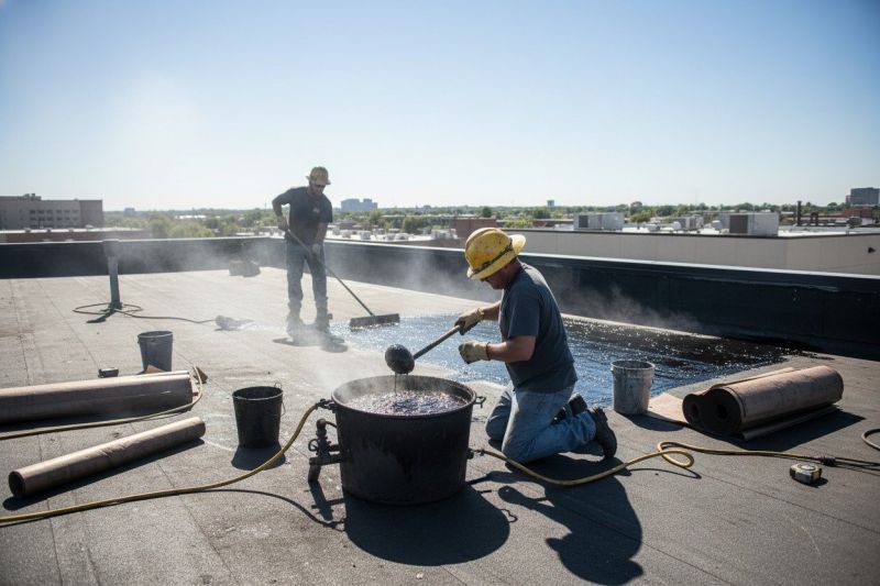 Flat Roof Tar Repair in Evergreen, CO