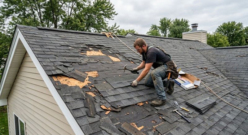 Hail Damage Roof Repair in Arvada, CO