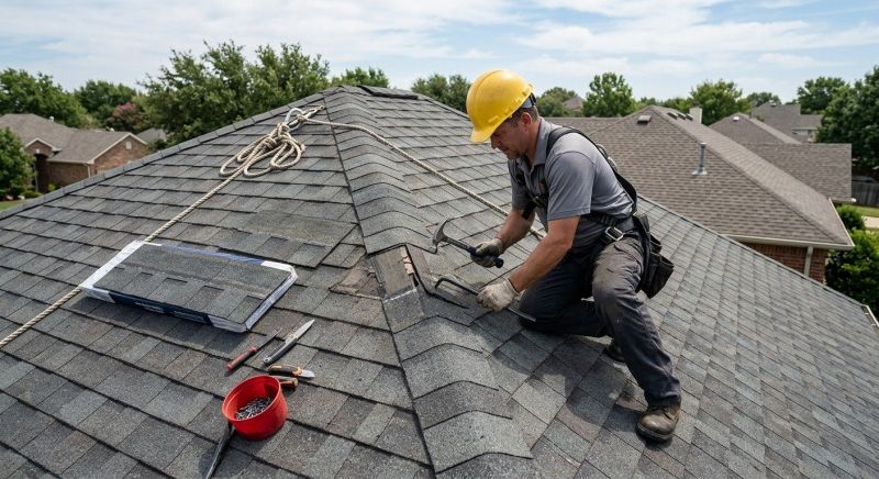Hip Roof Shingle Repair in Evergreen, CO