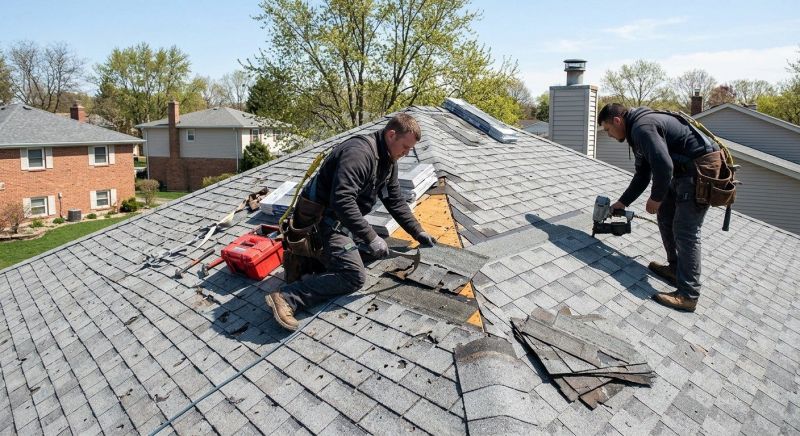 House Roof Repair in Wheat Ridge, CO