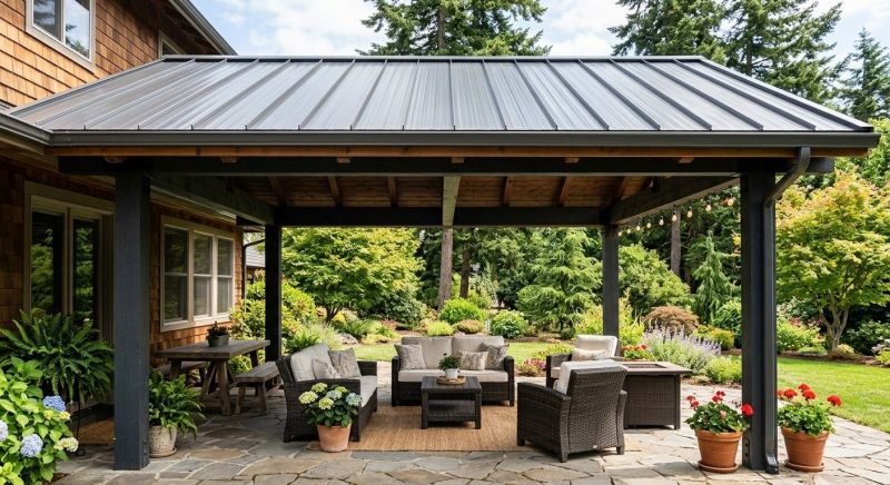 Metal Patio Roof Repair in Evergreen, CO