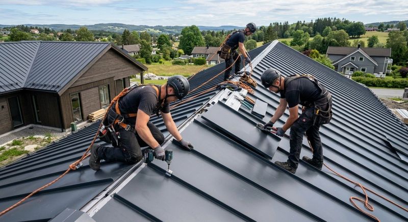 Metal Roof Installation in Conifer, CO