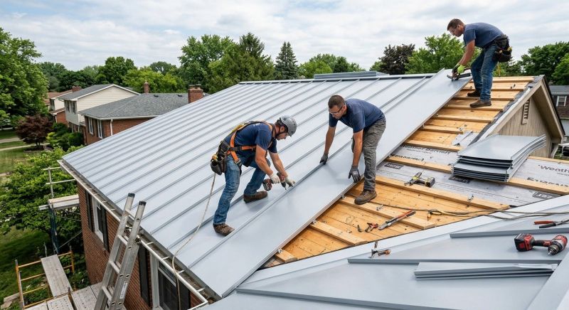 Metal Roof Installation in Jefferson County, CO