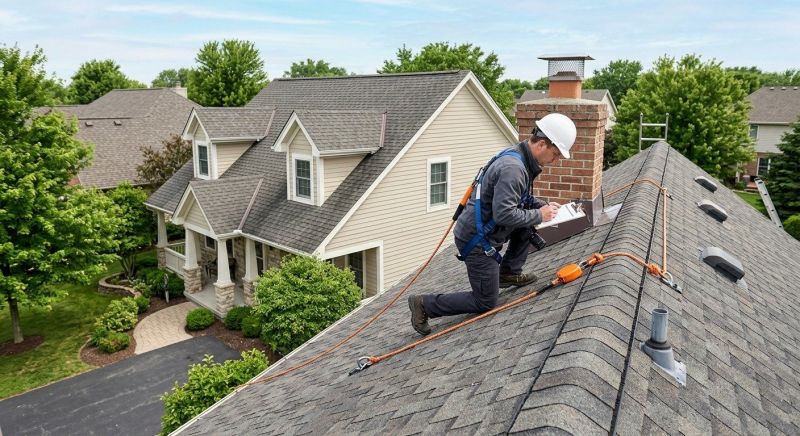 Roof Damage Inspection in Evergreen, CO