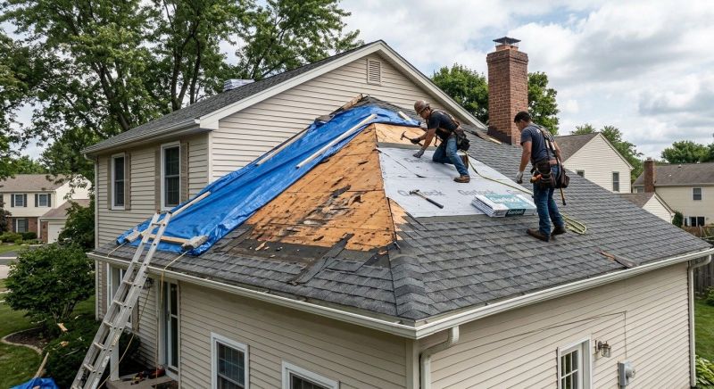 Roof Damage Repair in Wheat Ridge, CO