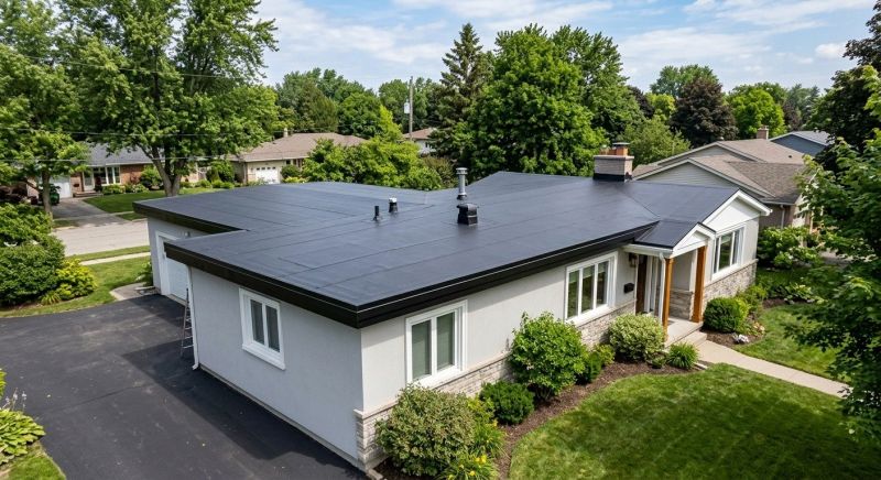 Rubber Roof Installation in Evergreen, CO