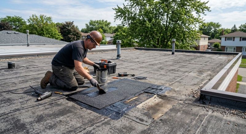 Rubber Roof Repair in Black Hawk, CO