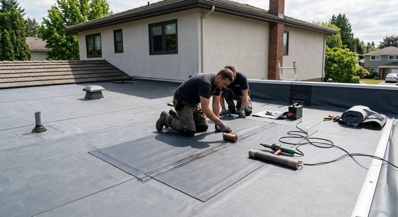 Rubber Roof Repair in Denver County, CO