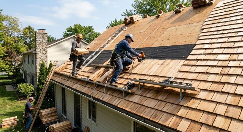 Shake Roof Replacement in Wheat Ridge, CO