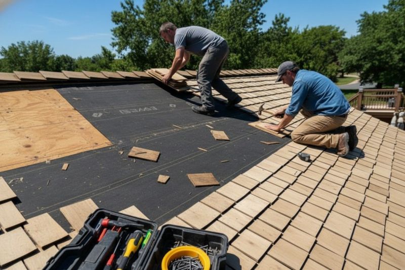 Shake Shingle Repair in Black Hawk, CO