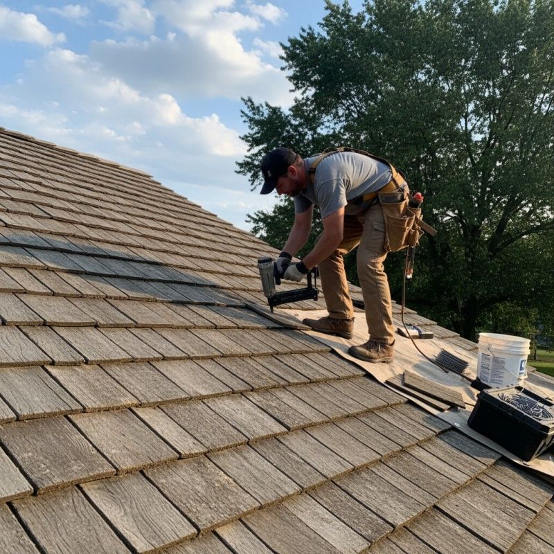 Shake Shingle Repair in Clear Creek County, CO