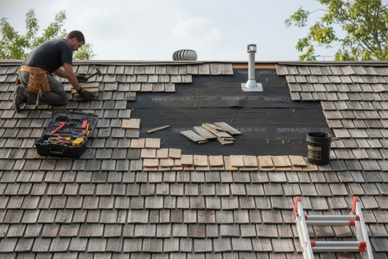 Shake Shingle Repair in Clear Creek County, CO