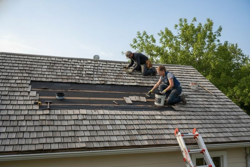 Shake Shingle Repair in Denver, CO